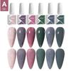 JTING Free Sample Private Label Nail Gel Polish Uv 6colors Collection Nails Supplies Salon Gel Nail Polish OEM Customized