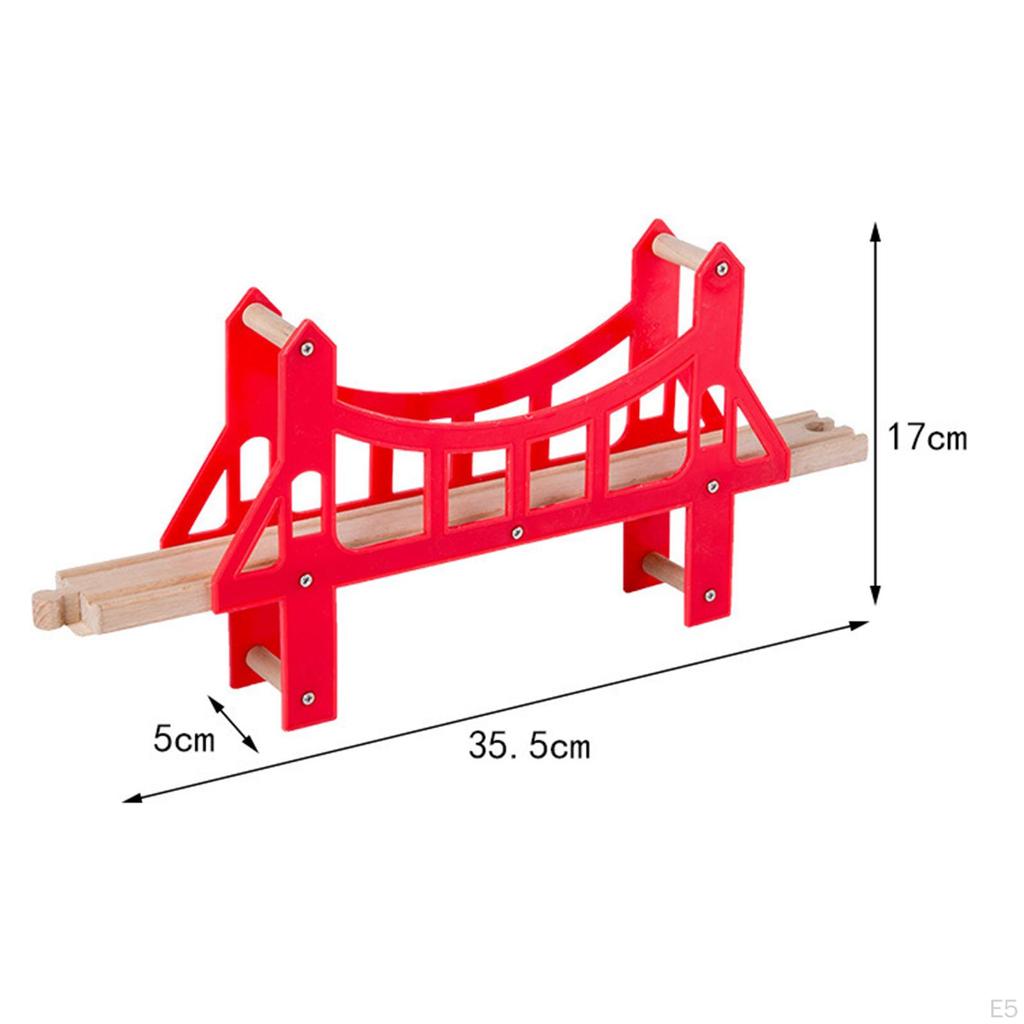 Набор деревянных железнодорожных рельсов премиум-класса — идеально подходит для строительства и творчества