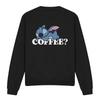 Lilo & Stitch Unisex Adult Coffee Crew Neck Sweatshirt