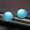 Classic Vintage Round Polarized Sunglasses Metal Frame Driving Myopia Prescription Sun Glasses 0 -0.5 -1.0 -2.0 To -5.0