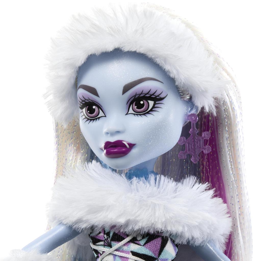 Monster high Кукла Эбби Боминейбл из оригинальной перевыпущенной серии с подставкой, дневником, питомцем и расческой
