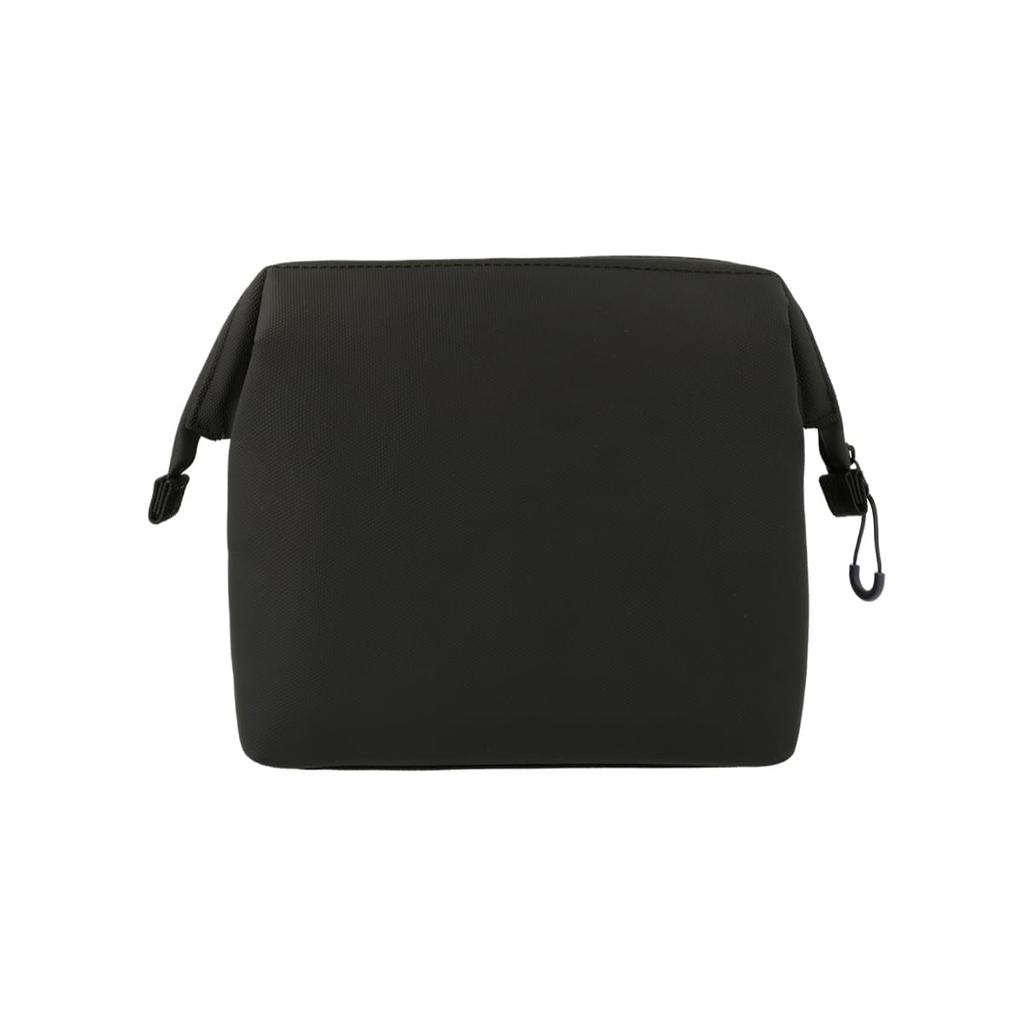 Delfonics Inner Carrying Water-Repellent Wire Pouch, Size M, Women's Makeup Pouch (Black)