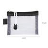 Transparent Nylon Mesh Pencil Pouch Toiletry Carry Pouch Portable Organizer Sticker Tape Accessories