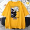 My Hero Academia Shigaraki Tomura Printing T Shirt Unisex Fashion O-Neck Tshirts Summer Cotton Tops Street Cotton Loose T-Shirts