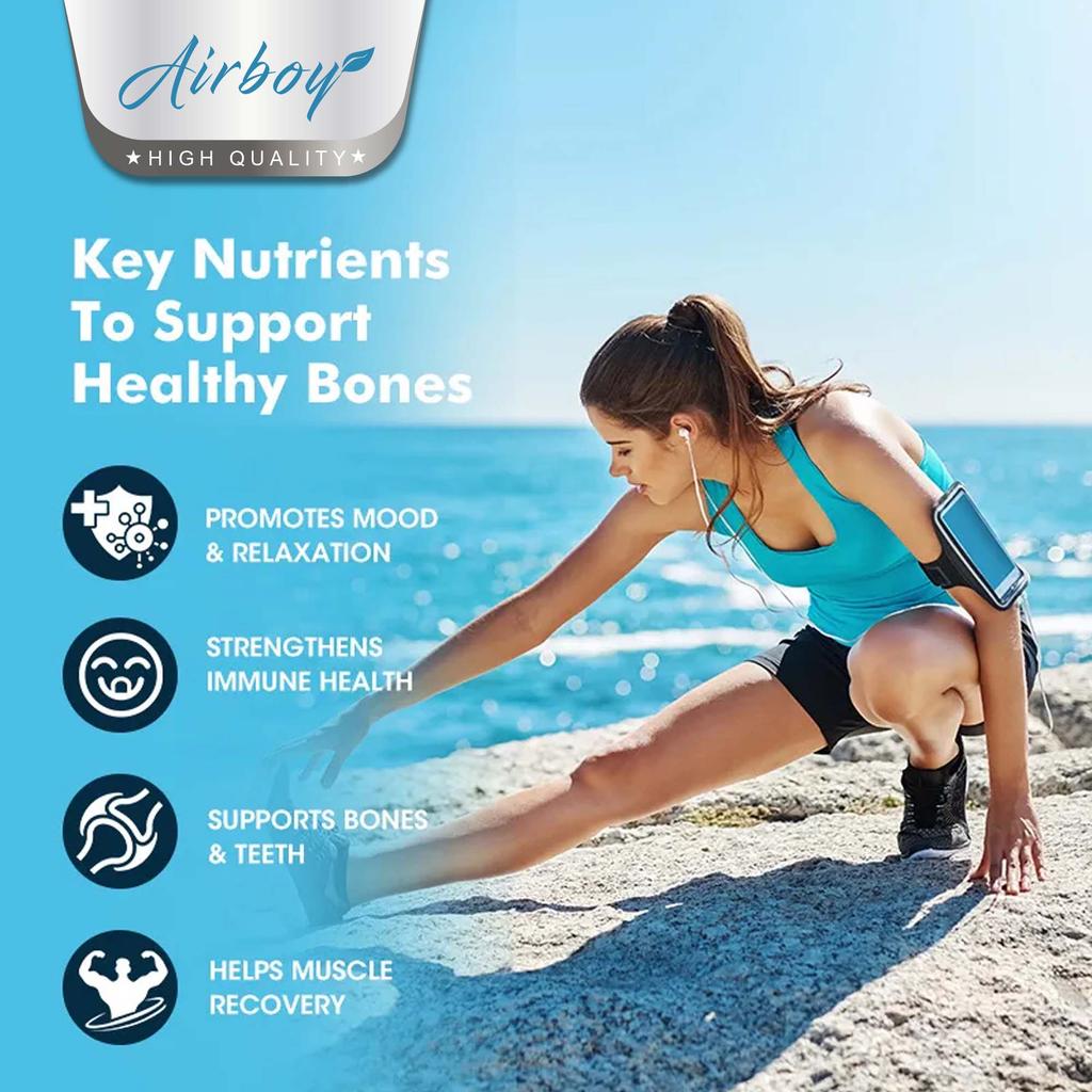 Calcium, Magnesium & Zinc Mixed Gummies, 410 mg, Immune Support, Suitable for Men and Women