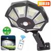 168 LED/COB Solar Light with Motion Sensor 3 Lighting Mode Outdoor Decoration Sunlight Wall Light Waterproof Garden Garage Lamp