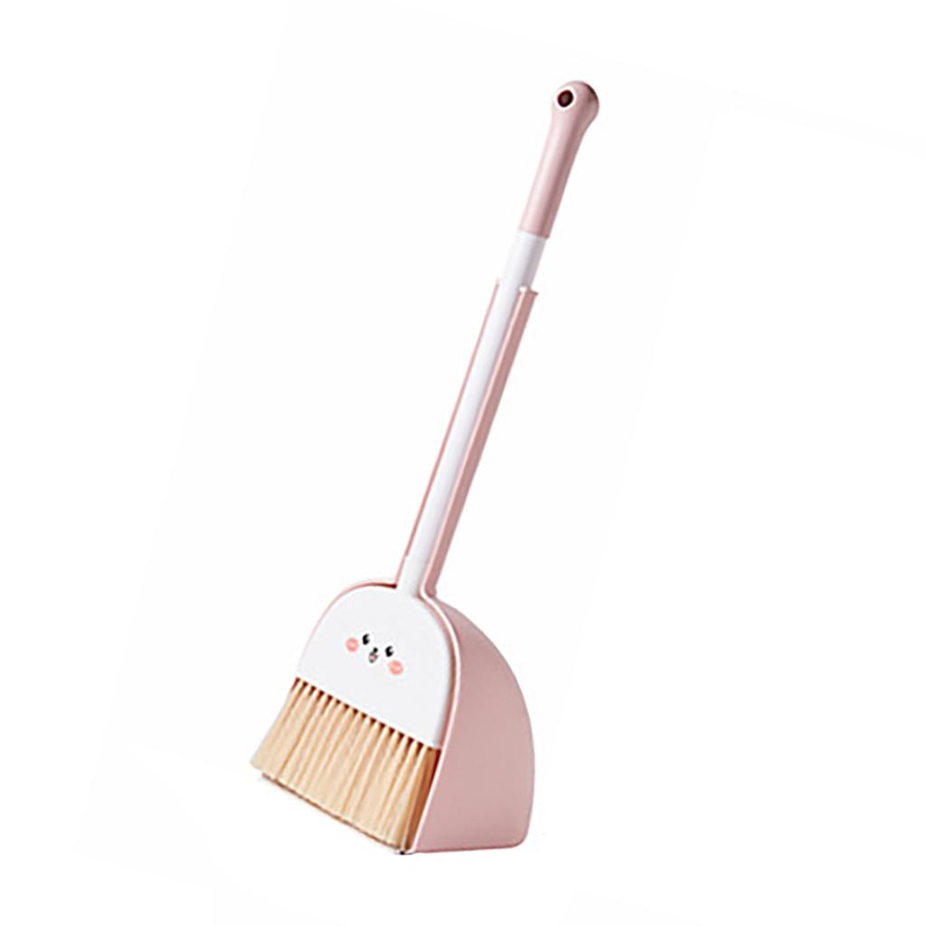 Practical Kids Cleaning Toy Set Small Brooms and Dustpan for Toddlers Ages 3 to 6 Pretend Playing Housekeeping