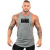 2024 Gym Workout Sleeveless Shirt Tank Top Men Animal Bodybuilding Clothing Fitness Sportwear Muscle Male Fashion Tanktop