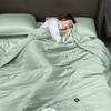 Ice Silk Summer Quilt Air-conditioning Quilt Summer Cool Quilt Machine Washable Bedroom Dormitory Thin Quilt