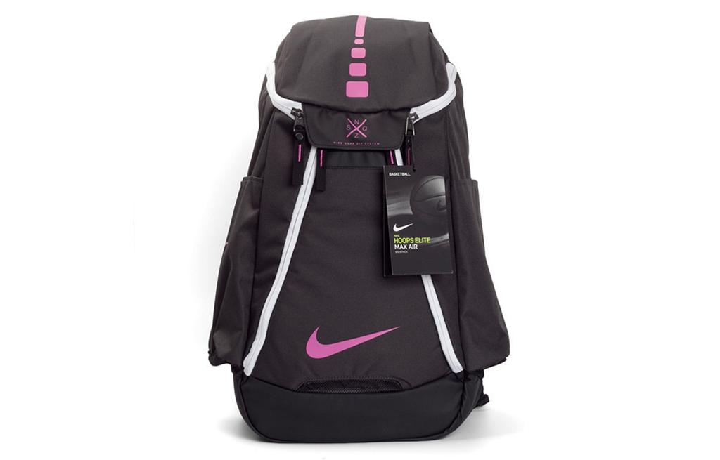 Nike Полиэстеровая сумка-рюкзак для баскетбола Унисекс Черный Розовый BA5259-061