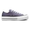 Converse Кеды унисекс Chuck Taylor All Star Lift Platform Low Slate Lilac Фиолетовый Белый Черный A06179C