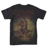 Футболка унисекс для взрослых «Cannibal Corpse» с бензопилой