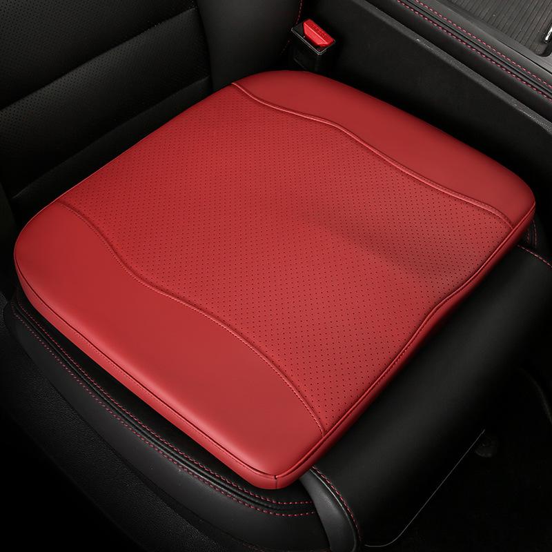 Cross-Border Memory Foam Car Seat Cushion - Matte, No Decoration, Bread Edge Design