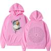 Худи с принтом Ariana Grande The Eternal Sunshine Tour 2026 Мужские Женские Свободные Свитшоты Осень Зима Мода Повседневный Пуловер