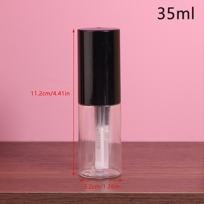 Многоразовые флаконы-распылители Дорожный прозрачный флакон для распыления пудры Диспенсер для детской присыпки Съемный Для путешествий Прозрачный пластик