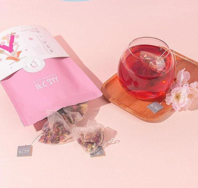 Чай из цветков вишни Ssanggye Аутентичный корейский традиционный Новый пакетик