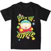 Eric Cartman Screw You Hippie T-Shirts Beach Classic T Shirts Cotton Fashion Tees Shirt for Man Women Short Sleeves Print Tops