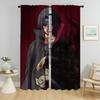 Плотные шторы для камеры Narutoes, элегантные шторы для комнаты, 2 шт., украшения на Хэллоуин, шторы для гостиной, перегородка