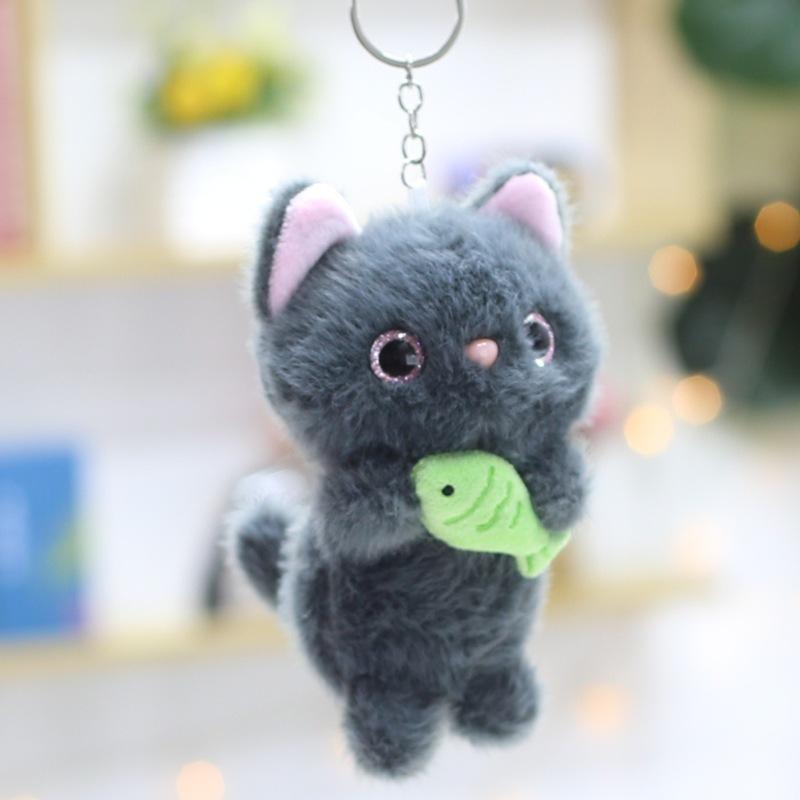Плюшевая игрушка Счастливый кот Креативная подушка для сна Кукла животное Игрушка кошка Подарок на день рождения