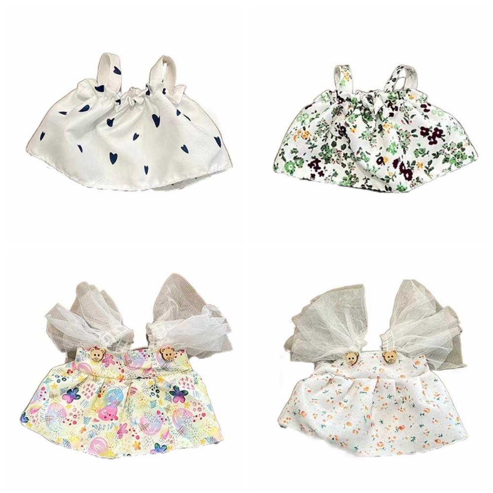 DIY Одежда Звезда Кукла Платье Платье Без Атрибутов Куклы Юбки 20см Идол Хлопковая Кукла