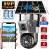 LS VISION V380 Pro WiFi Solar Camera 4G Dual Lenses Outdoor 8MP Low Power Battery IP Camera PIR Night Vision 4K CCTV Security Protection