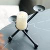 Металлический треножный крест-подсвечник украшения ресторан B&B отель модель комната офис продаж минималистское искусство мягкий декор