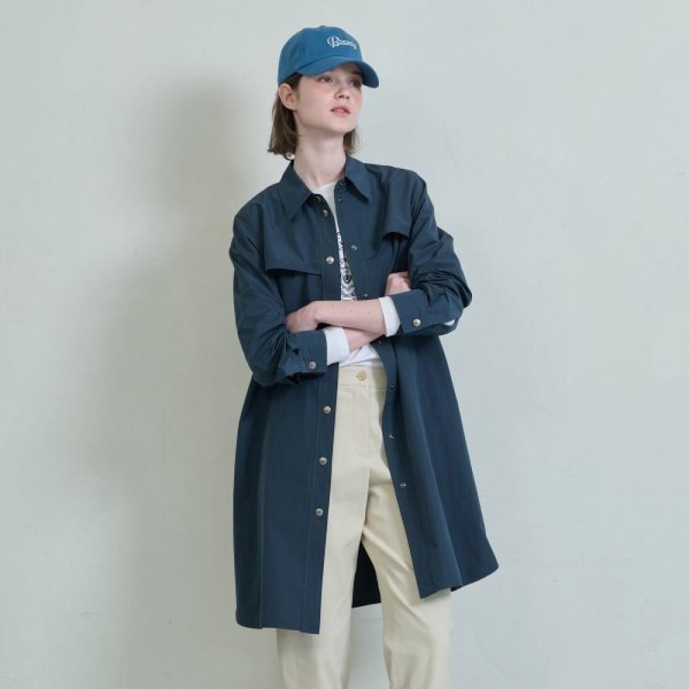 BCBG Один Длинный Тренч B4s2n721