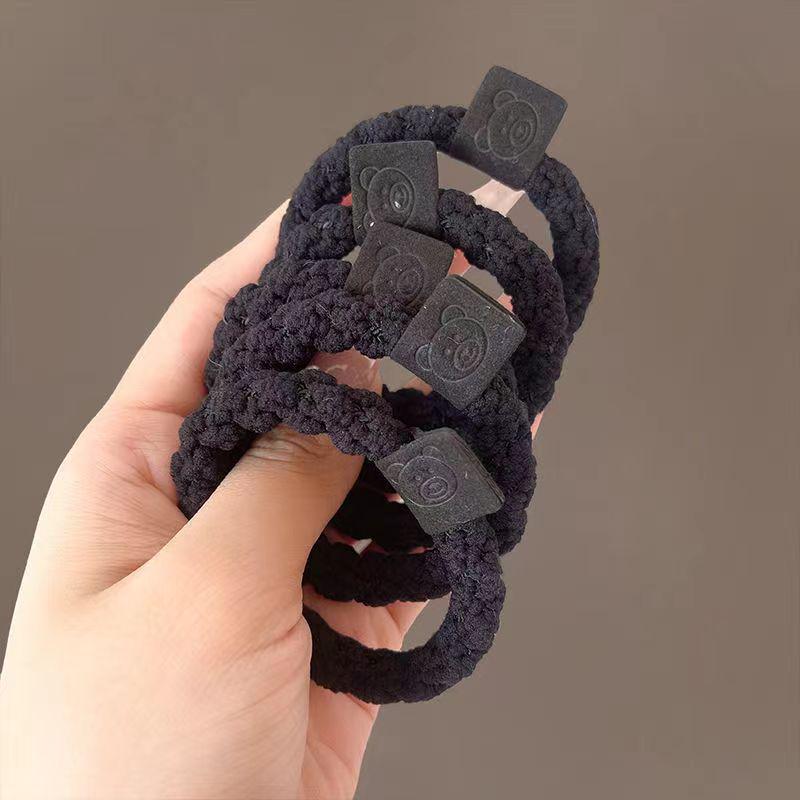 Women's High Elasticity Braided Bear Hair Tie - Thickened Elastic Band Hair Accessories