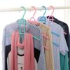 Multifunctional Hanger Hook 3 Layer Clothes Hanger Clothes Rack Wardrobe Organizer Space Saver