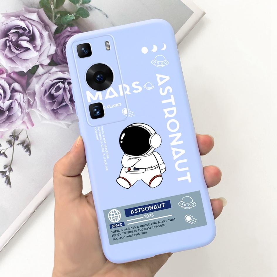 Для Huawei P60 Pro P 60 Чехол Милый Астронавт Мультяшный Тонкий Мягкий Силиконовый Защитный Чехол Для Huawei P60 Art P60Pro MNA-LX9 Чехол