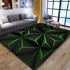 3D Vision Geometric Living Room Carpet E-sport Bedroom Bedside Decor Rugs Non-slip Home Sofa Coffee Table Kitchen Floor Mat