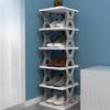Foldable Shoe Rack PPE Material Multi-storey Storage Shoes Cabinets Save Space Modern Simplicity Dustproof Storage Containers