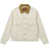 Levis Corduroy Comfortable Loose Fit Denim Jacket Men Jackets Off-White 0016V-0000