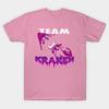 Футболка женская Team Kraken Purple Harajuku Print Kawaii футболка летняя женская футболка с коротким рукавом топ футболка