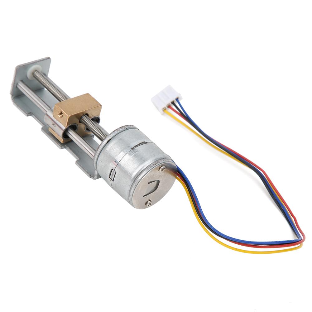 Stepper Motor Mini Linear Screw Nut Slider 2‑Phase 4‑Wire for DIY Small Sliders 20mm