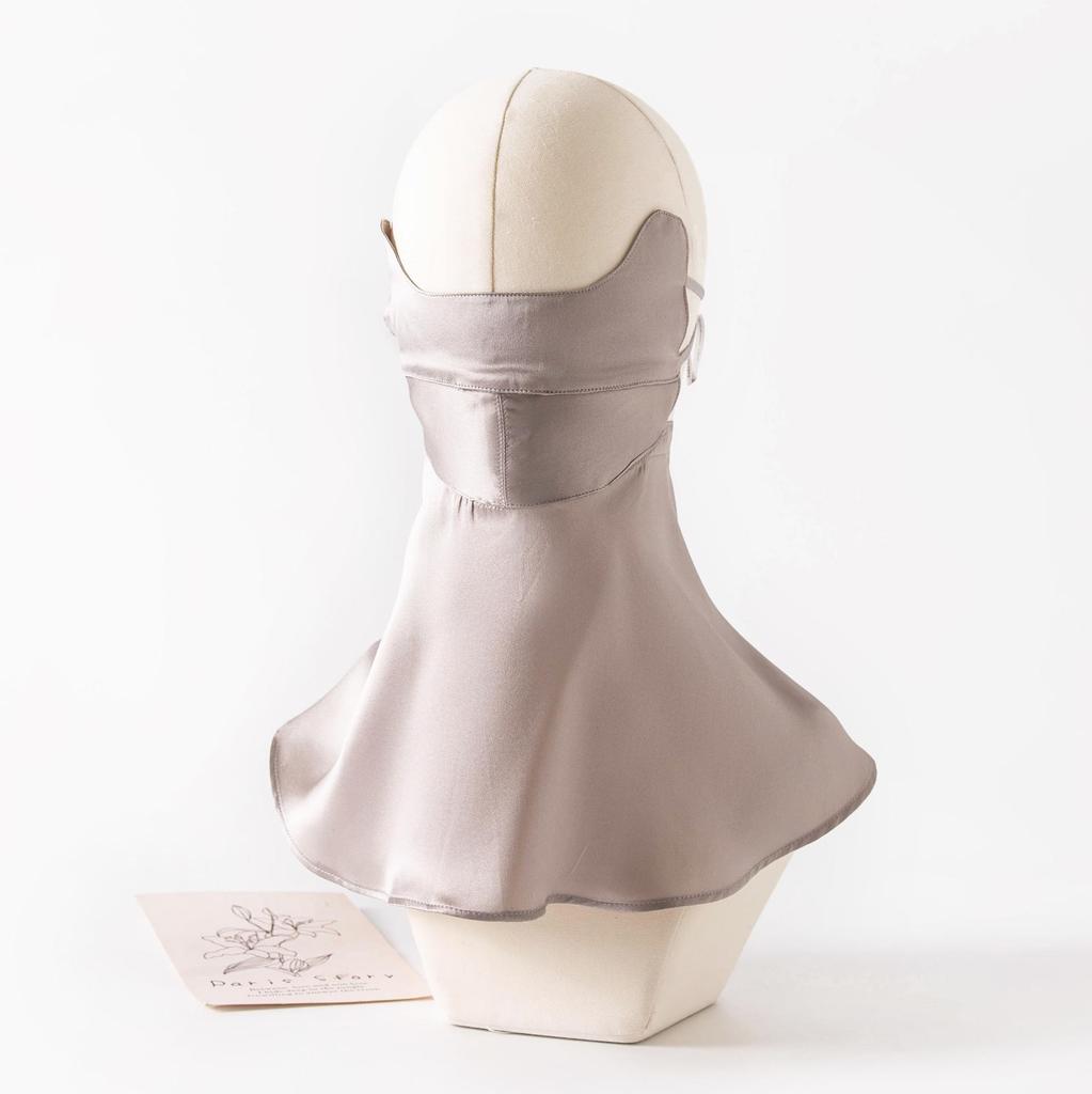 Summer Silk Anti-UV Women's Lightweight Face Mask: Eye Protection & Large Mulberry Silk Driving Cover