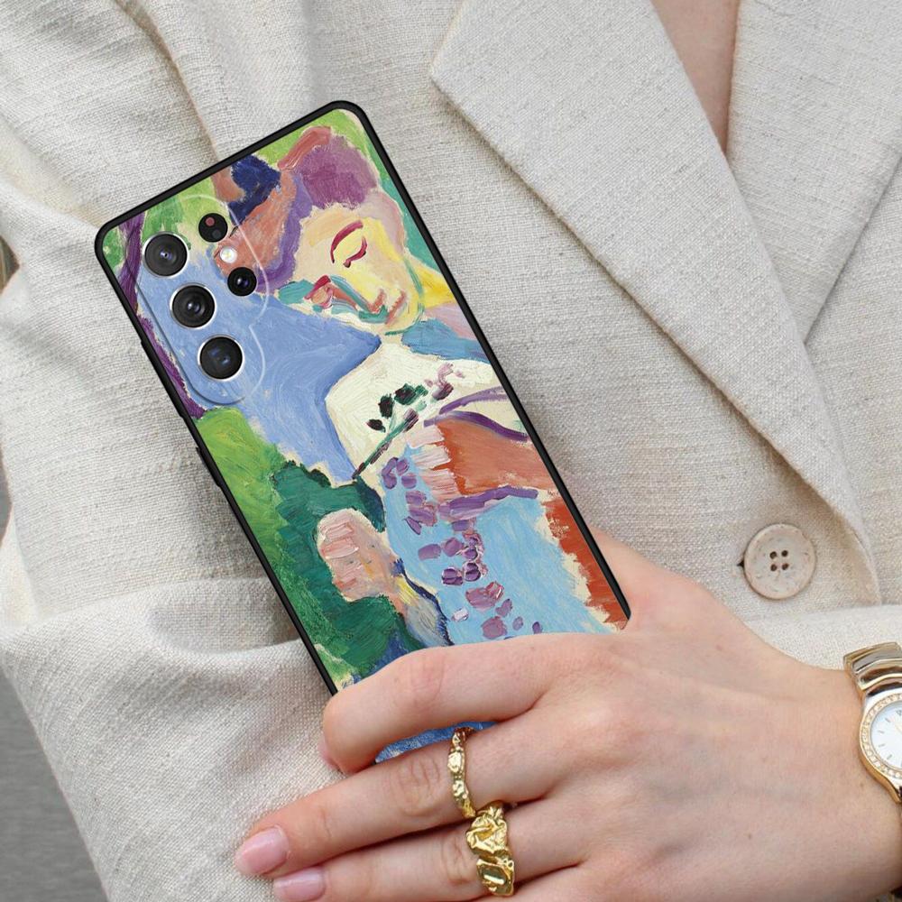 Чехол для телефона с картиной Анри Матисса для Samsung Galaxy S26 Ultra S25 S24 S23 S22 S21 S20 Note10
