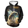 New Design Hoodie Honeycomb Bee 3d Printed Hoodies Men Women Hooded Sweatshirt Pullover Children Long Sleeves Tops Streetwear