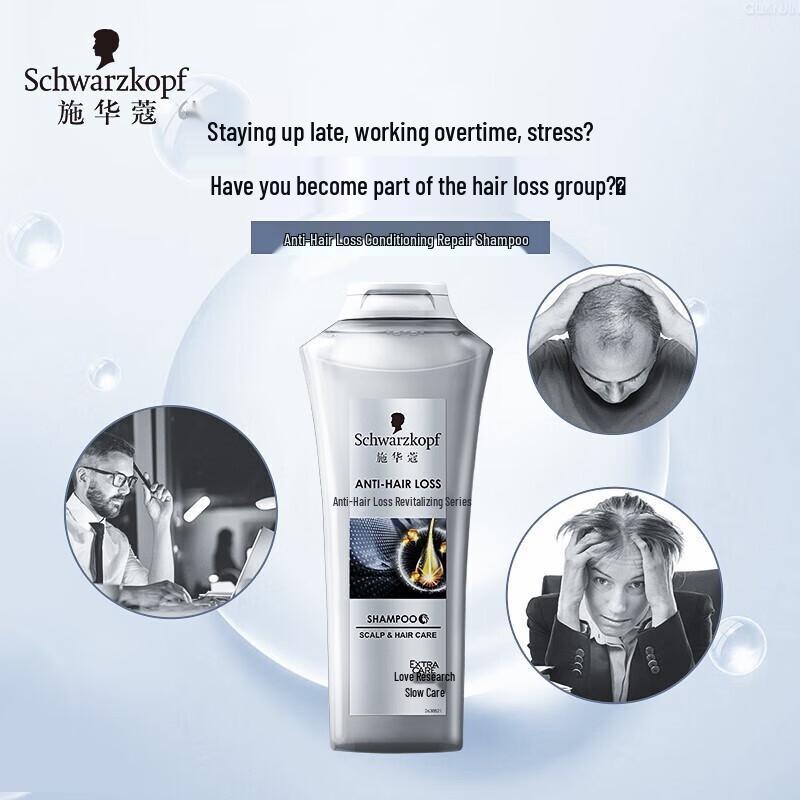 Schwarzkopf Anti-Hair Loss Strengthening Shampoo for Women