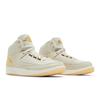 Air Jordan 2 Retro BG 'Quai 54' (Unisex) Light Bone / Metallic Gold-White Kids' Basketball Shoes 866034 001