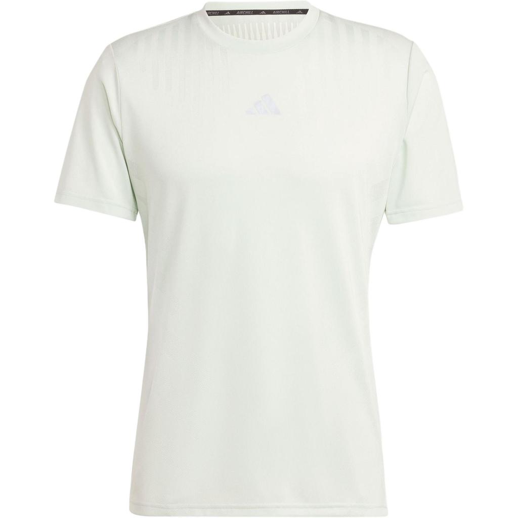adidas Футболка Airchill Hiit Workout для мужчин, топы, лен, зеленый IX9105