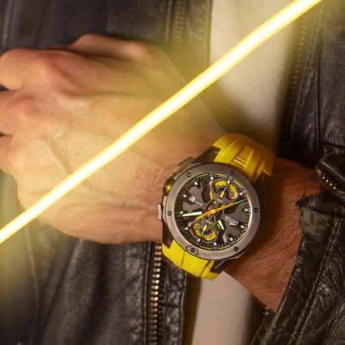 Montre Sport - LOTUS - 18943/1 - Acier Inoxydable Noir - Chronographe - Étanchéité 10 Atm