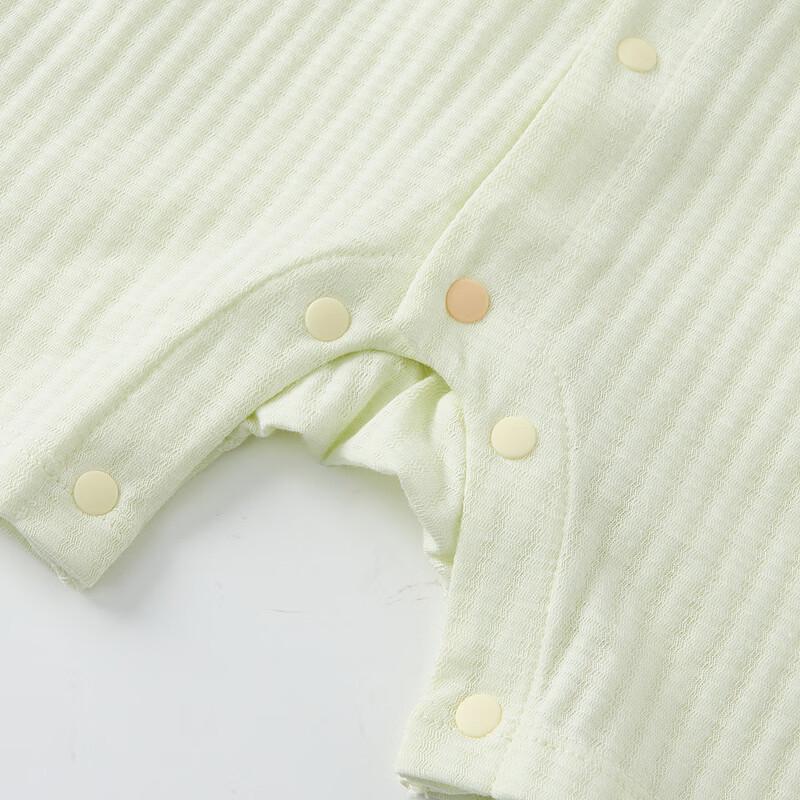 TONGTAI Baby Short Sleeve Cotton Romper 2-Piece Set