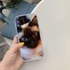 PP22 Cute Siamese Cat Phone Case for Motorola Moto G10 G20 G30 G31 G32 G34 G35 G41 G42 G50 G51 G52 G55 G60 G60S G62 G71 G72 G75