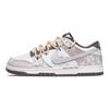 Nike Кроссовки Dunk Iris Butterfly Shadow Устойчивые к истиранию Дышащие Низкие Скейтбордические Мужские Розово-коричневые HF5441-111(Команда28-)