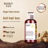 Чжоланья Имбирный Шампунь против выпадения и для укрепления волос
