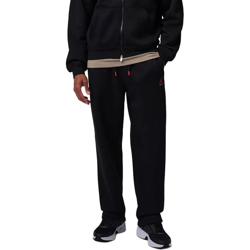 Jordan Мужские повседневные брюки Brooklyn Statement Fleece с открытым низом, цветовыми блоками, средней посадкой и кулиской IM9203-010