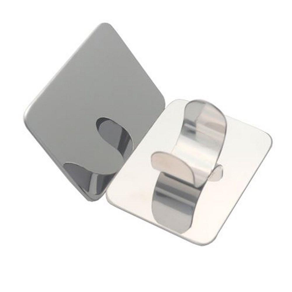 Палитра для смешивания теней PK Mall 1+1 Cosmetics, 2 предмета, серебристая