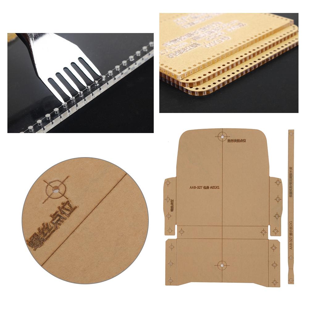 Acrylic Handbag Wallet Template Stencil Handmade Leather Crafts Mould