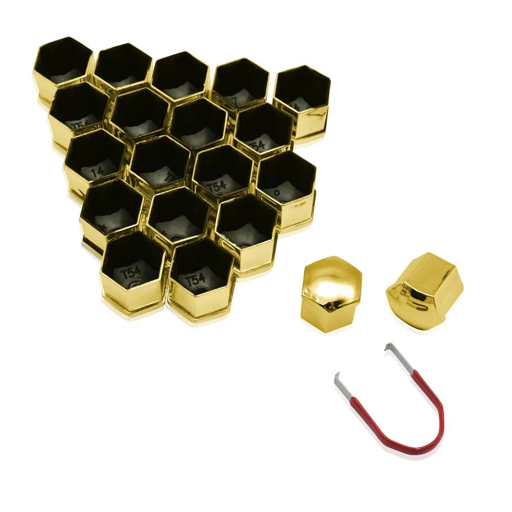 20PCS Car Wheel Nut Caps Auto Hub Screw Cover 17mm 19mm 21mm Bolt Rims Exterior Decoration Special Socket Protection Dust Proof Stem Caps1